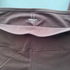 Yummie by Heather Thomson Brown Leggings with Elastic Waistband